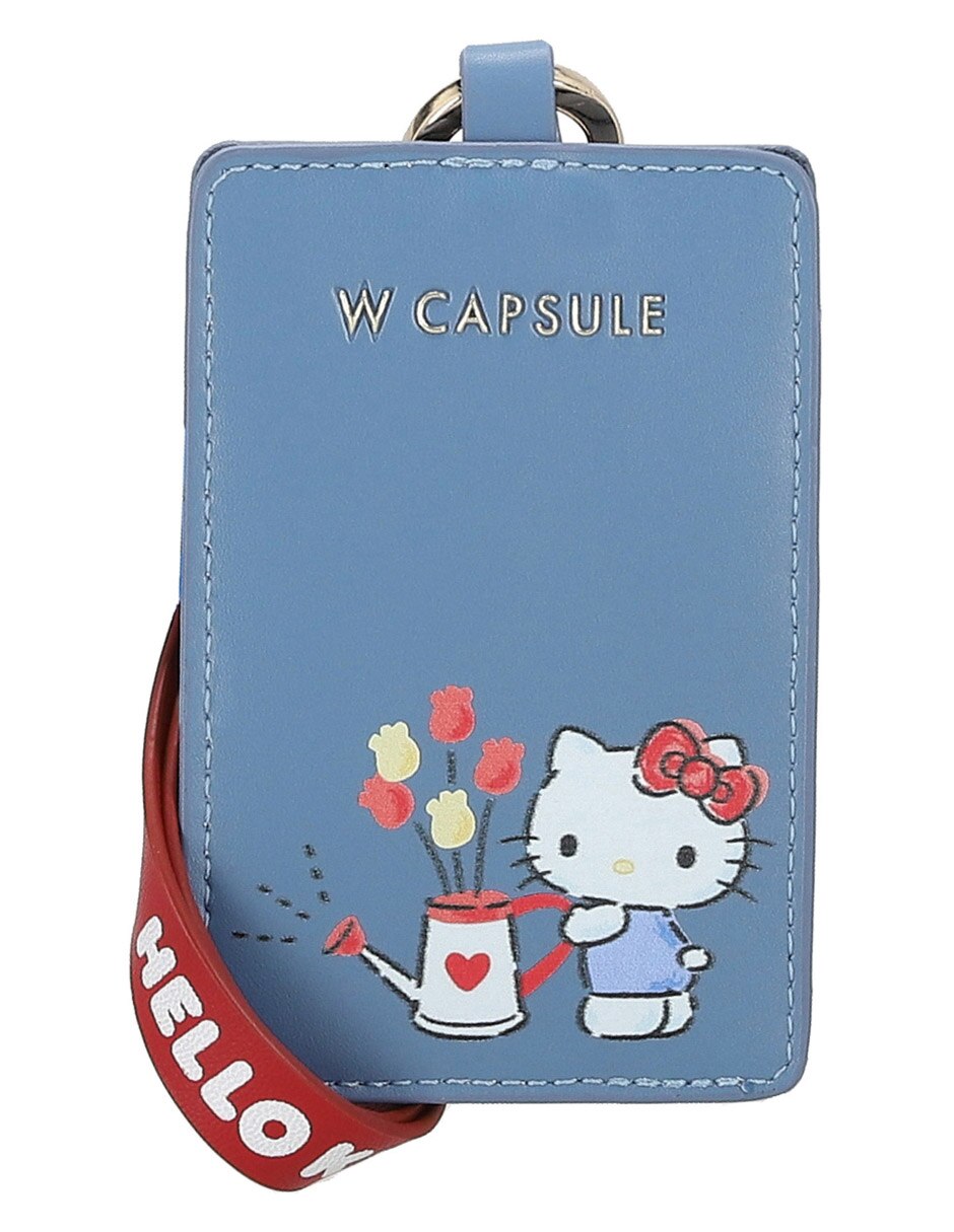 Tarjetero sintético kitty chirashi hello kitty para mujer