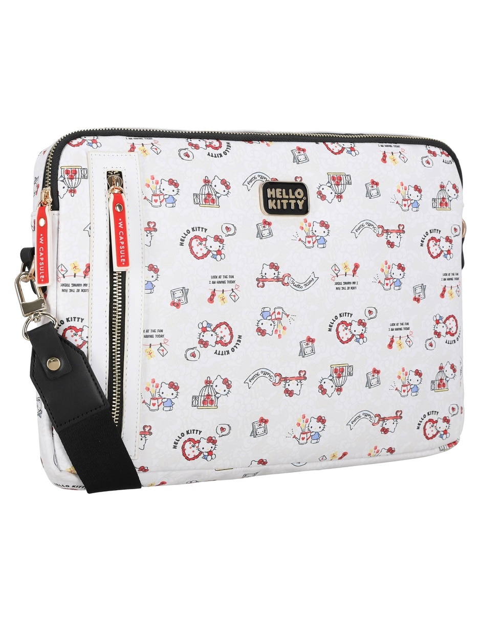 Portafolio portalaptop kitty chirashi hello kitty 15 pulgadas 4