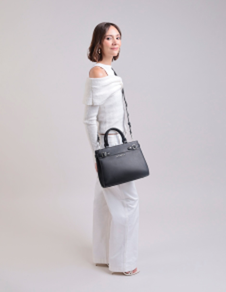 Bolsa satchel hadid para mujer 9