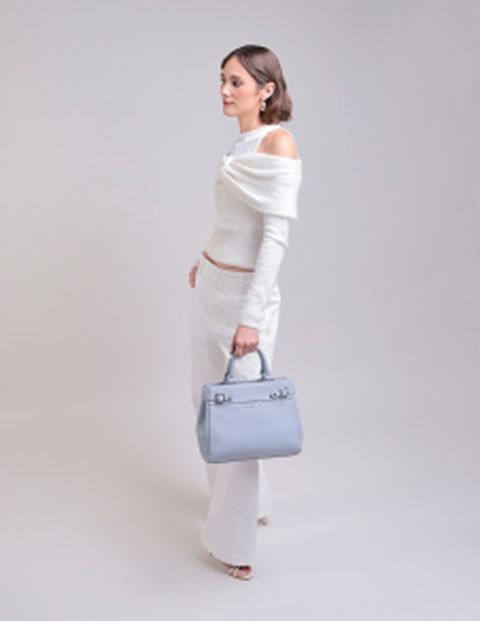 Bolsa satchel hadid para mujer 6