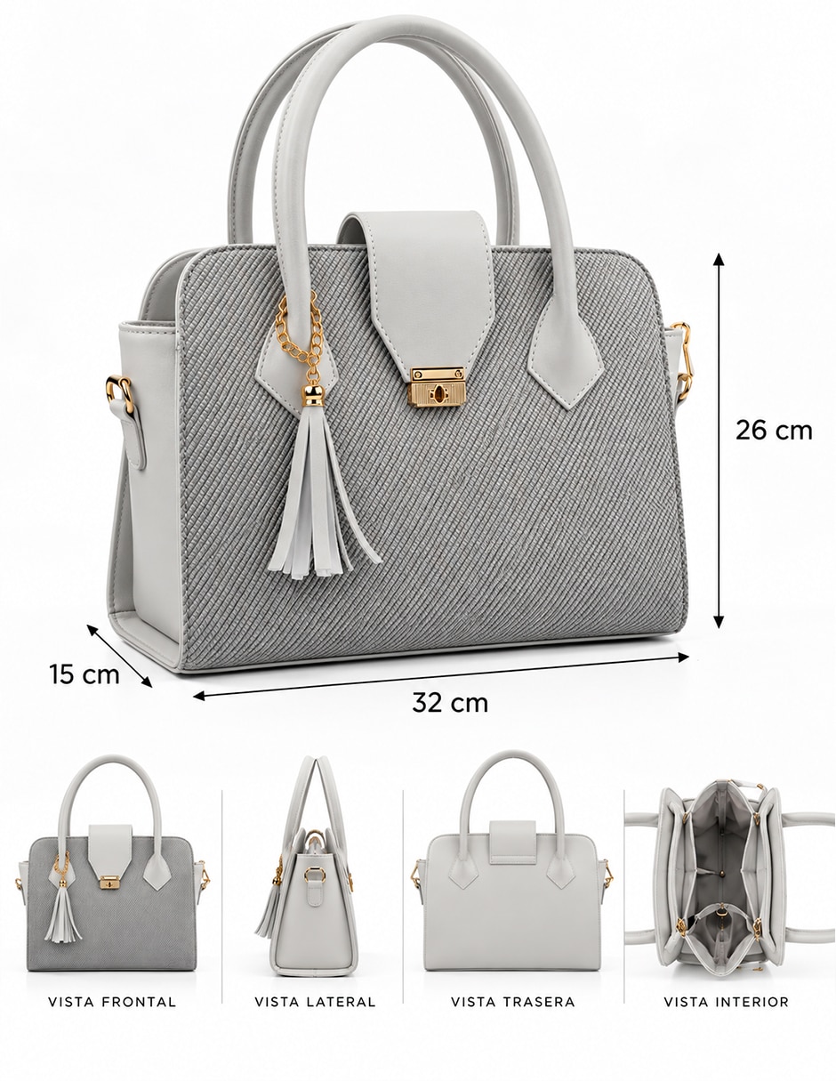 Bolsa satchel para mujer 3