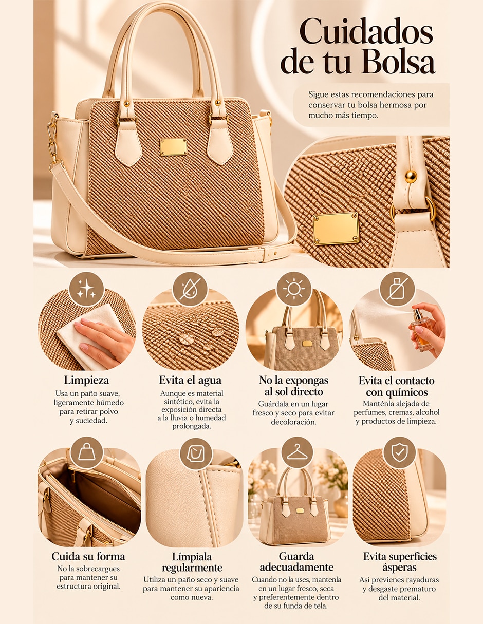 Bolsa satchel para mujer 7