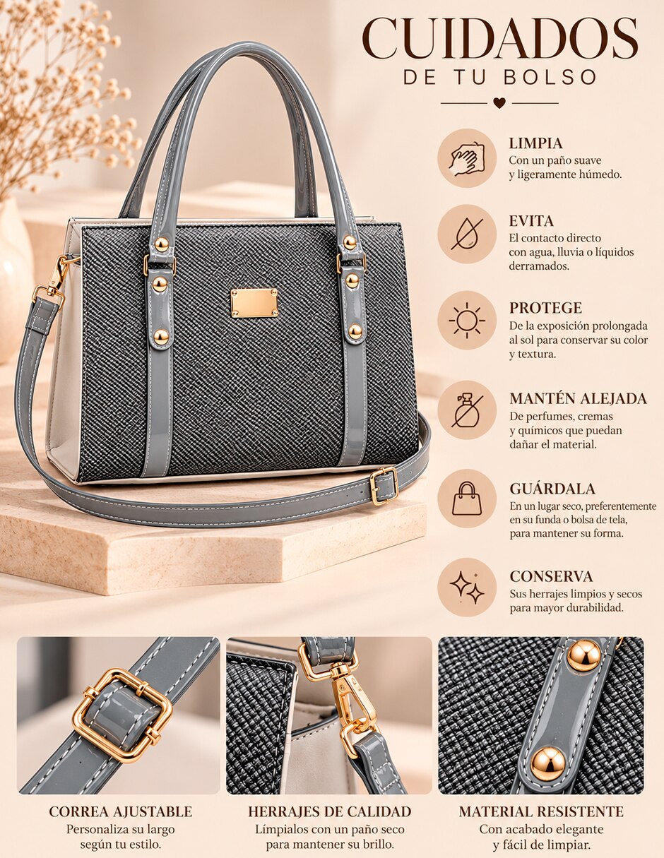 Bolsa tote para mujer 8