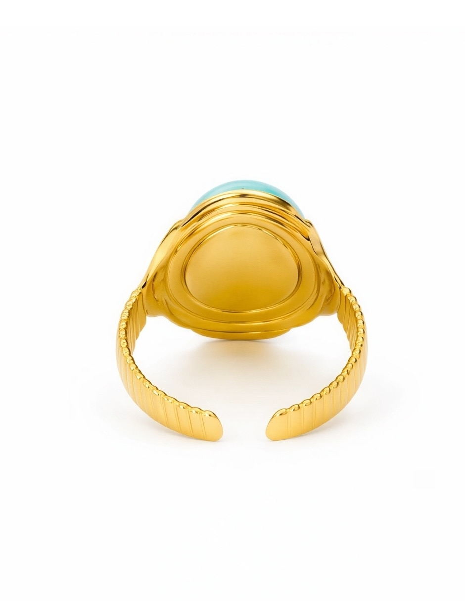 Anillo Yoiko Aura baño de oro