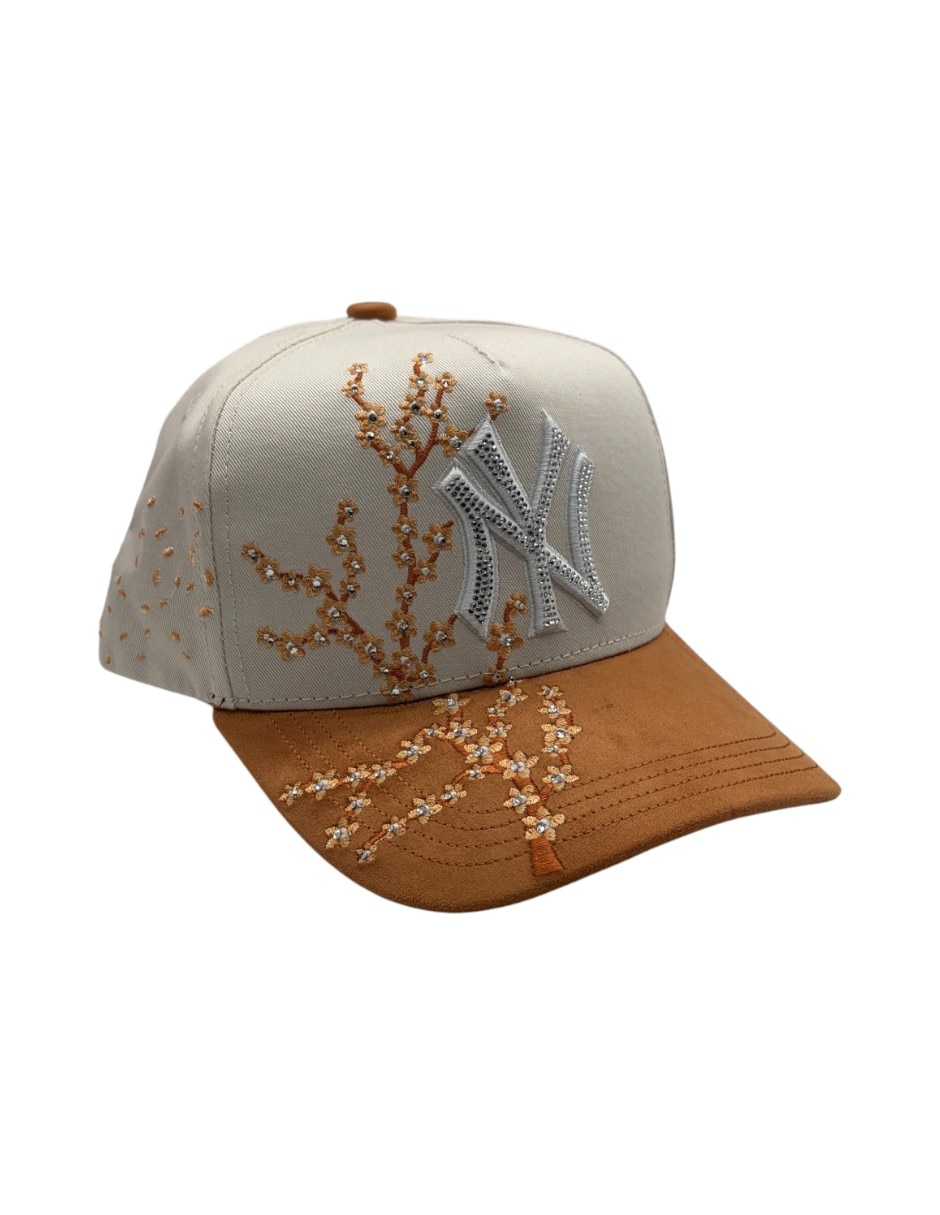 Gorra visera curva snapback casual Sakura Orange para hombre 6