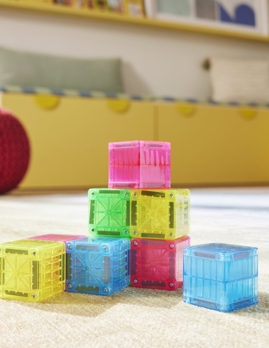 Magna-Tiles Micromags cubos 9-piezas 264013CU 8