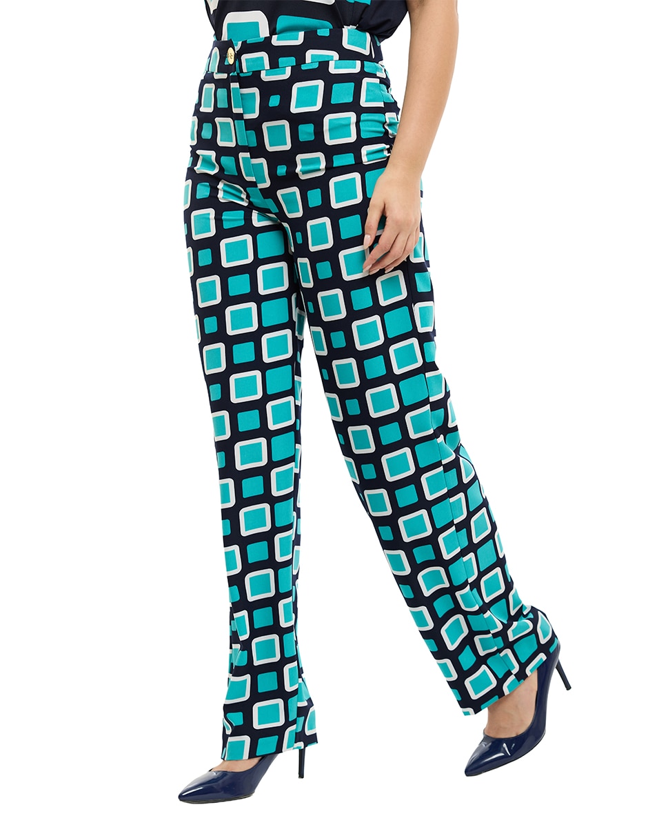 Pantalón Regular mujer Recto para mujer