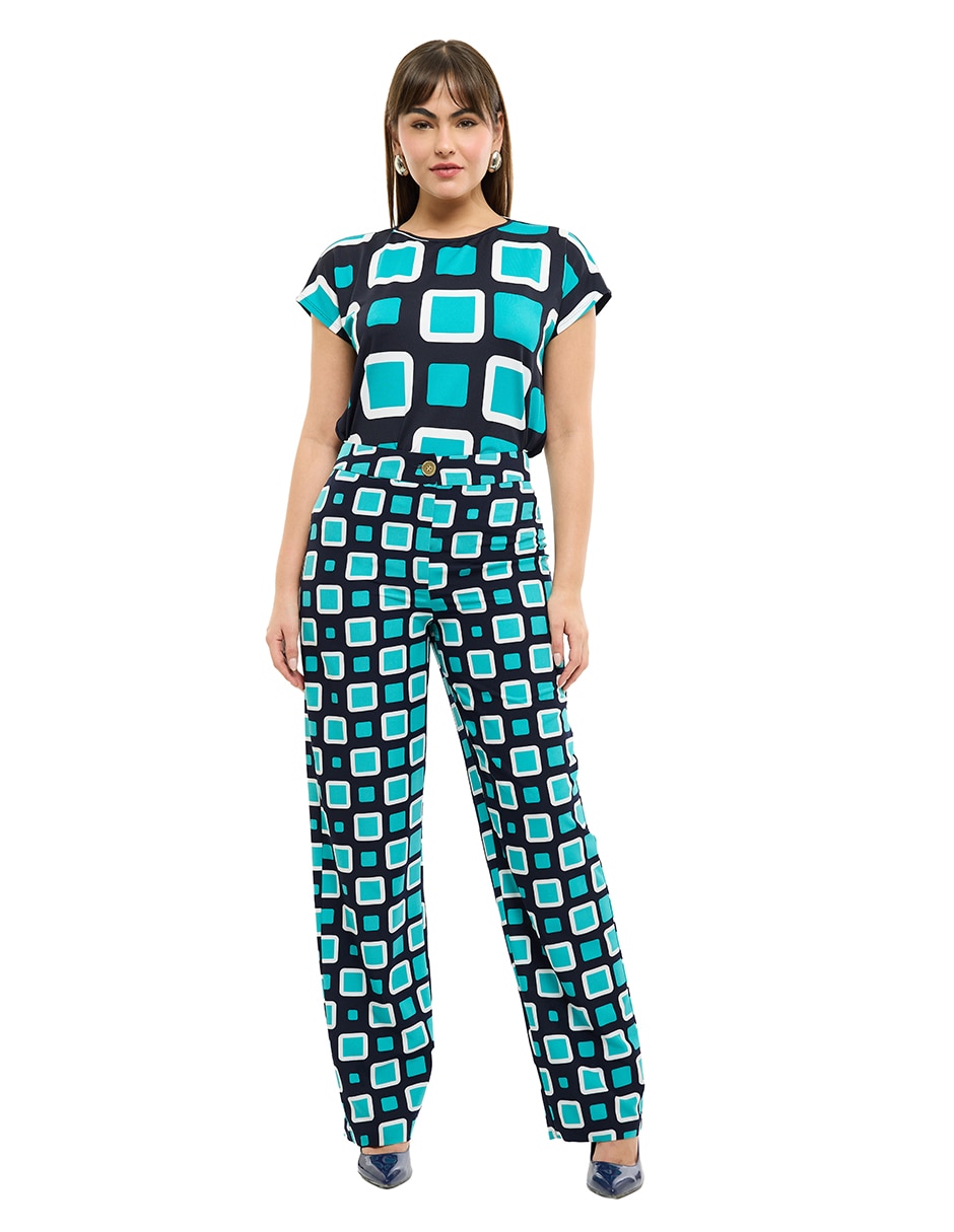 Pantalón Regular mujer Recto para mujer 4