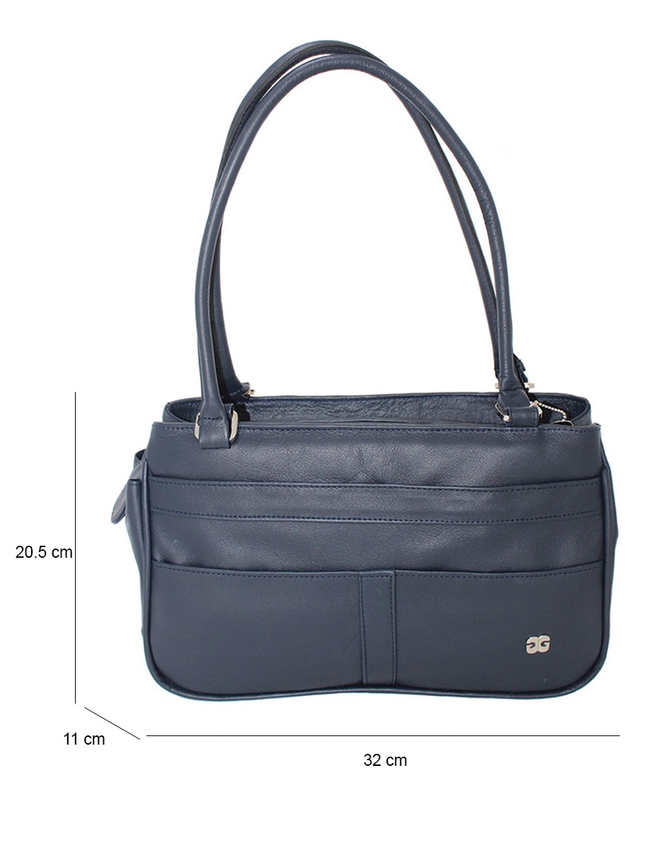 Bolsa tote Gino Goganni de piel para mujer