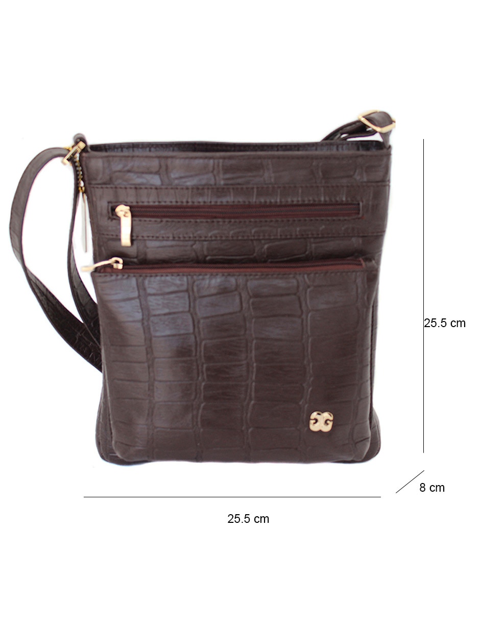 Bolsa crossbody de piel para mujer 9
