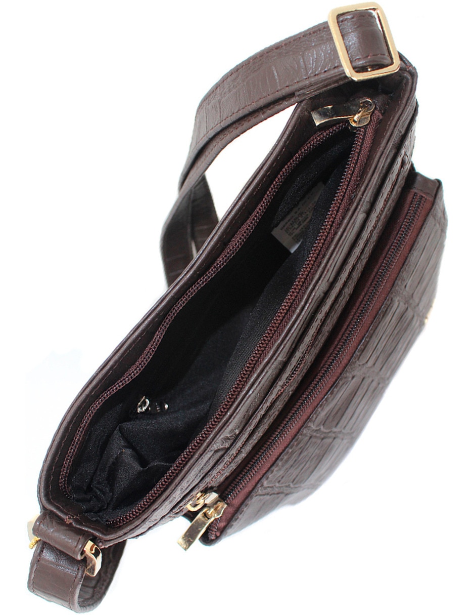 Bolsa crossbody de piel para mujer 8