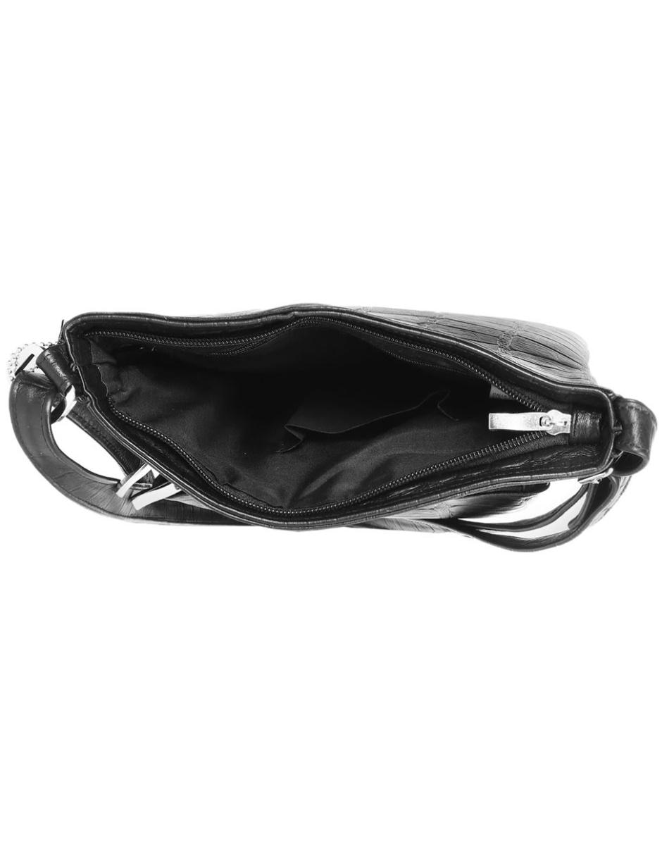 Bolsa crossbody Gino Goganni de piel para mujer