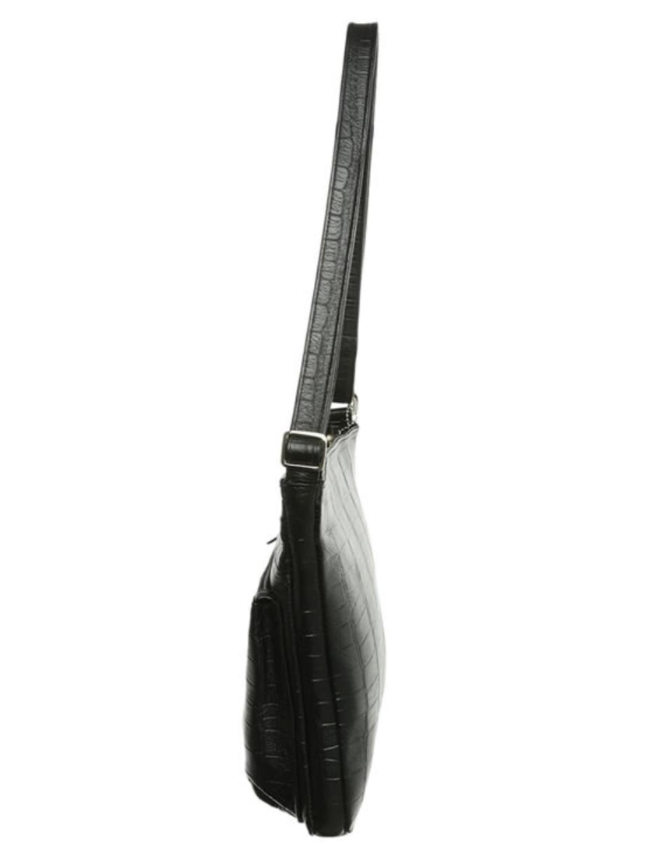 Bolsa crossbody Gino Goganni de piel para mujer