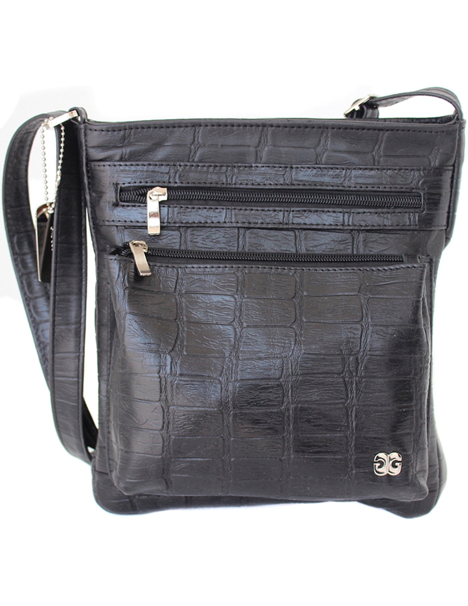 Bolsa crossbody Gino Goganni de piel para mujer