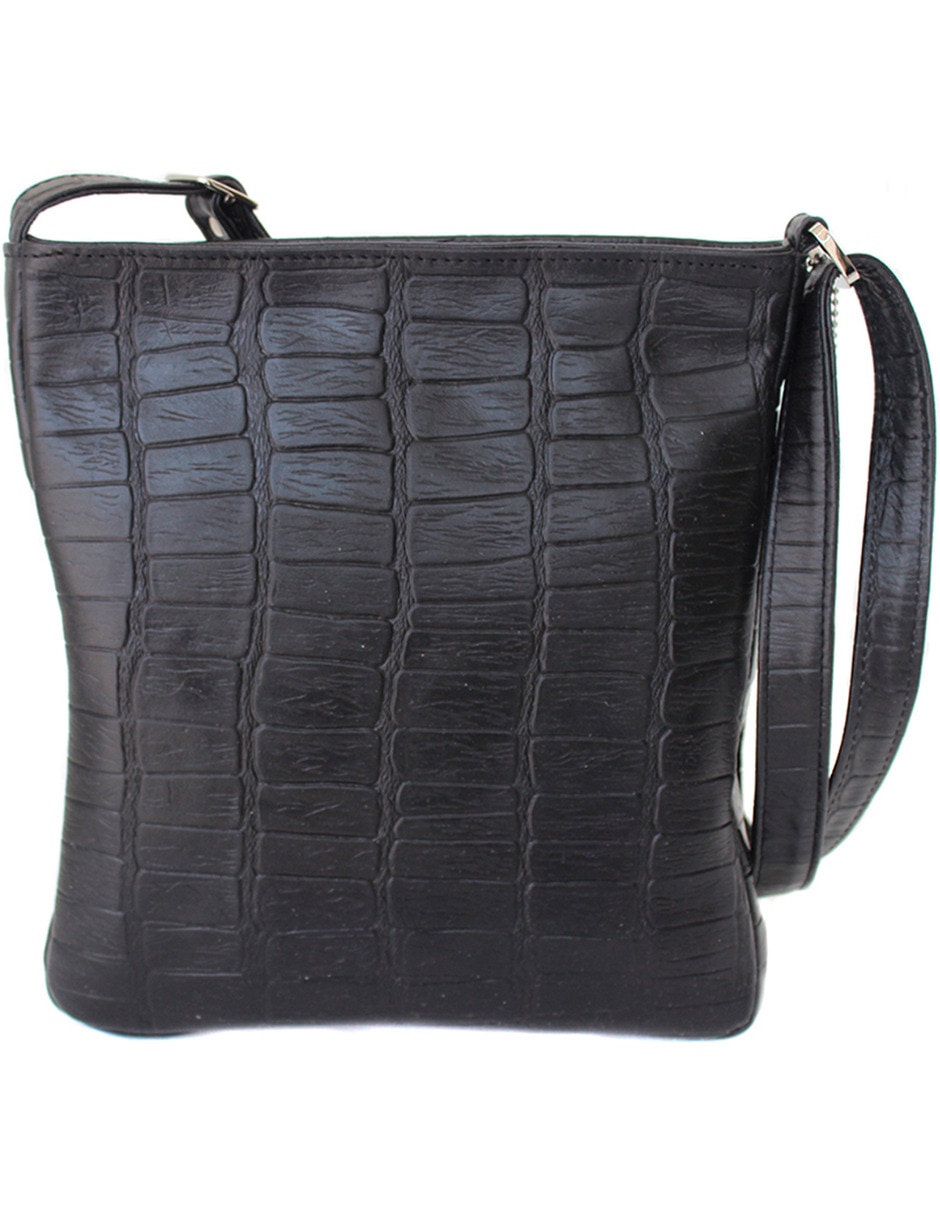 Bolsa crossbody Gino Goganni de piel para mujer
