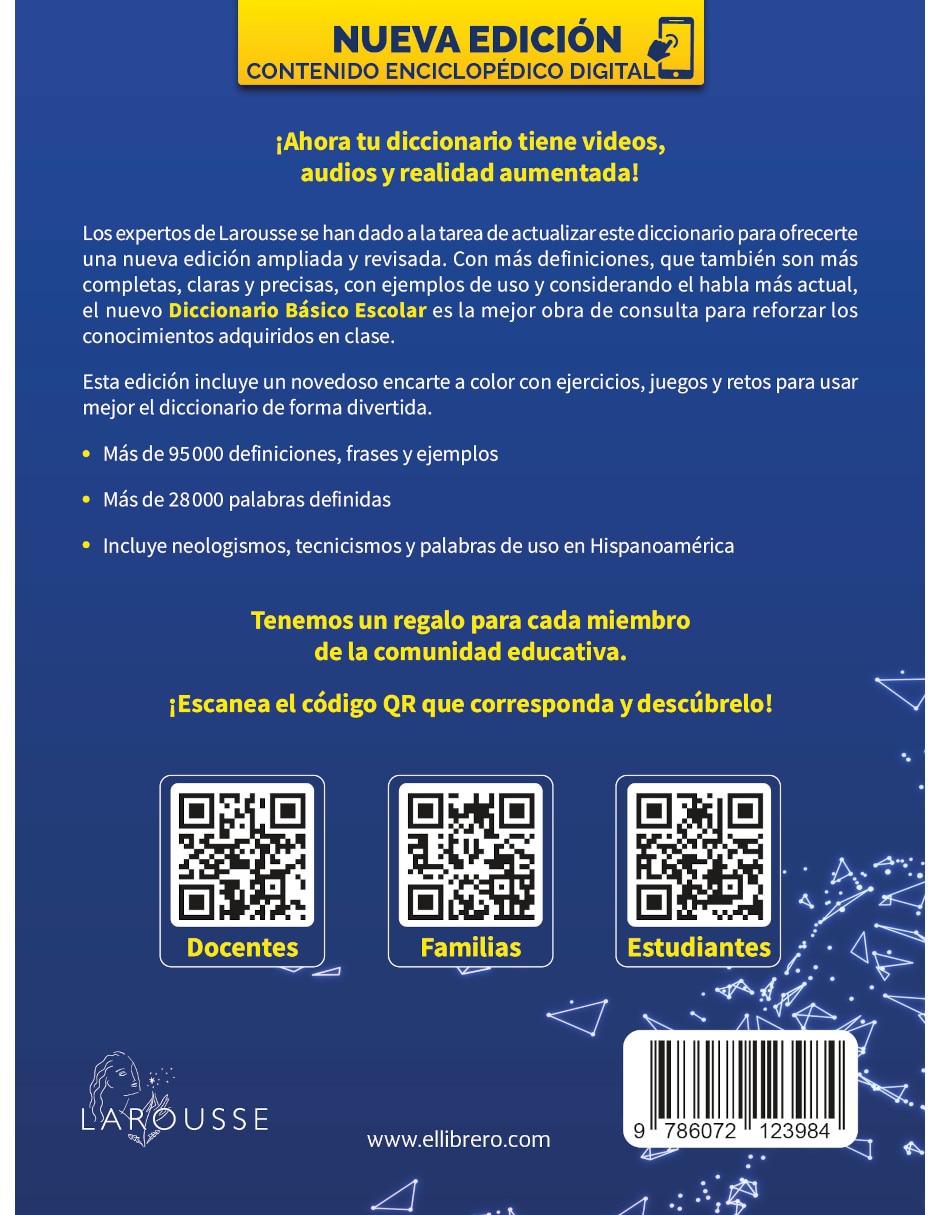 Libro Diccionario Básico Escolar de Ediciones 3