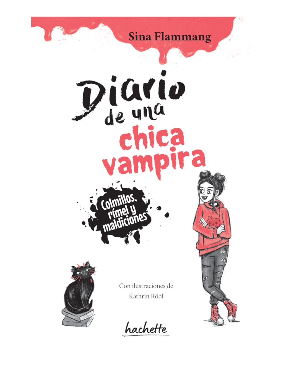 Libro Diario de Una Chica Vampira de Flammang Sina 4