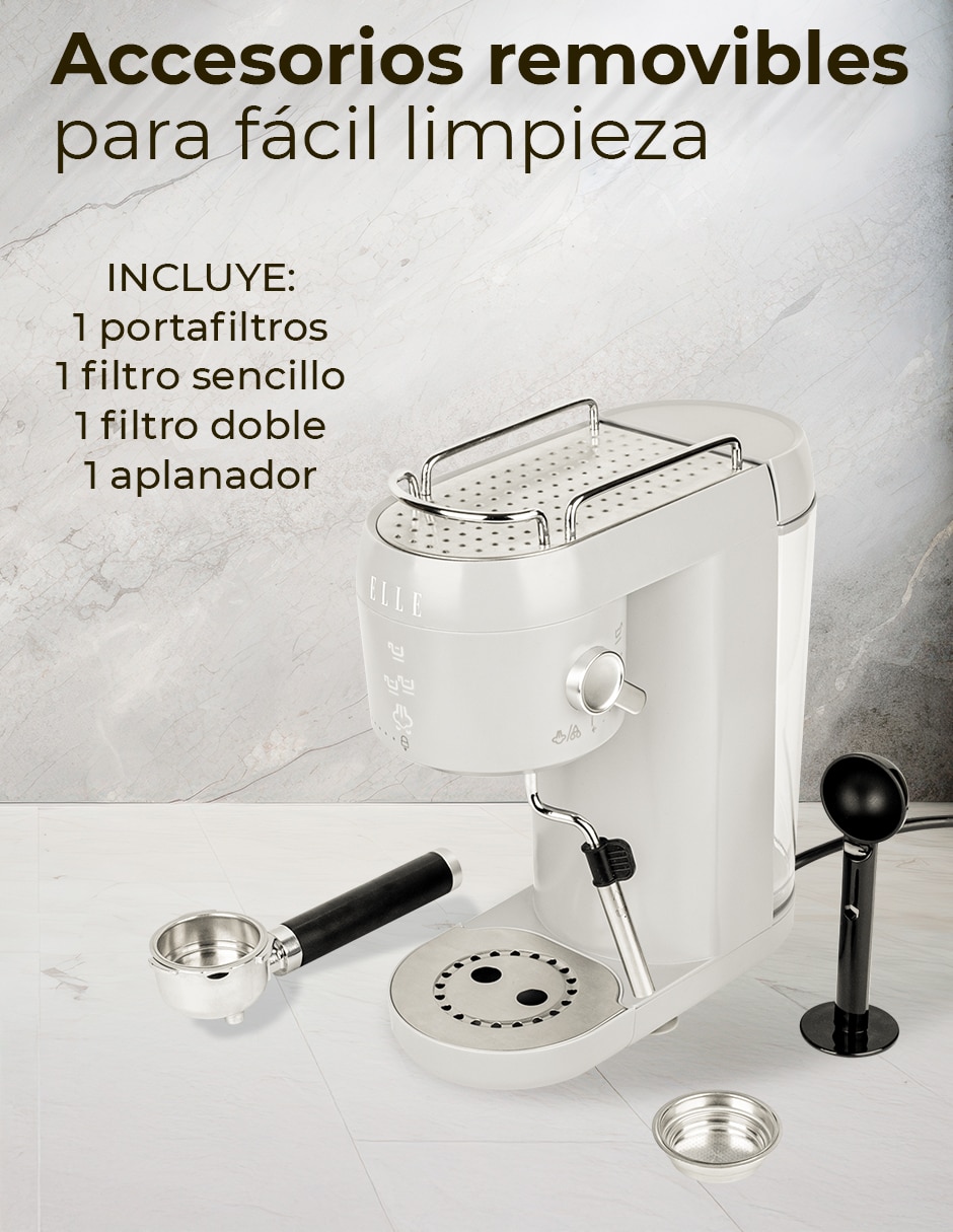 Cafetera espresso daewoo ekcmp801wh