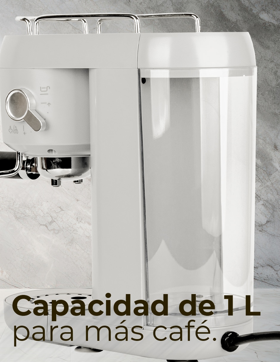 Cafetera espresso daewoo ekcmp801wh