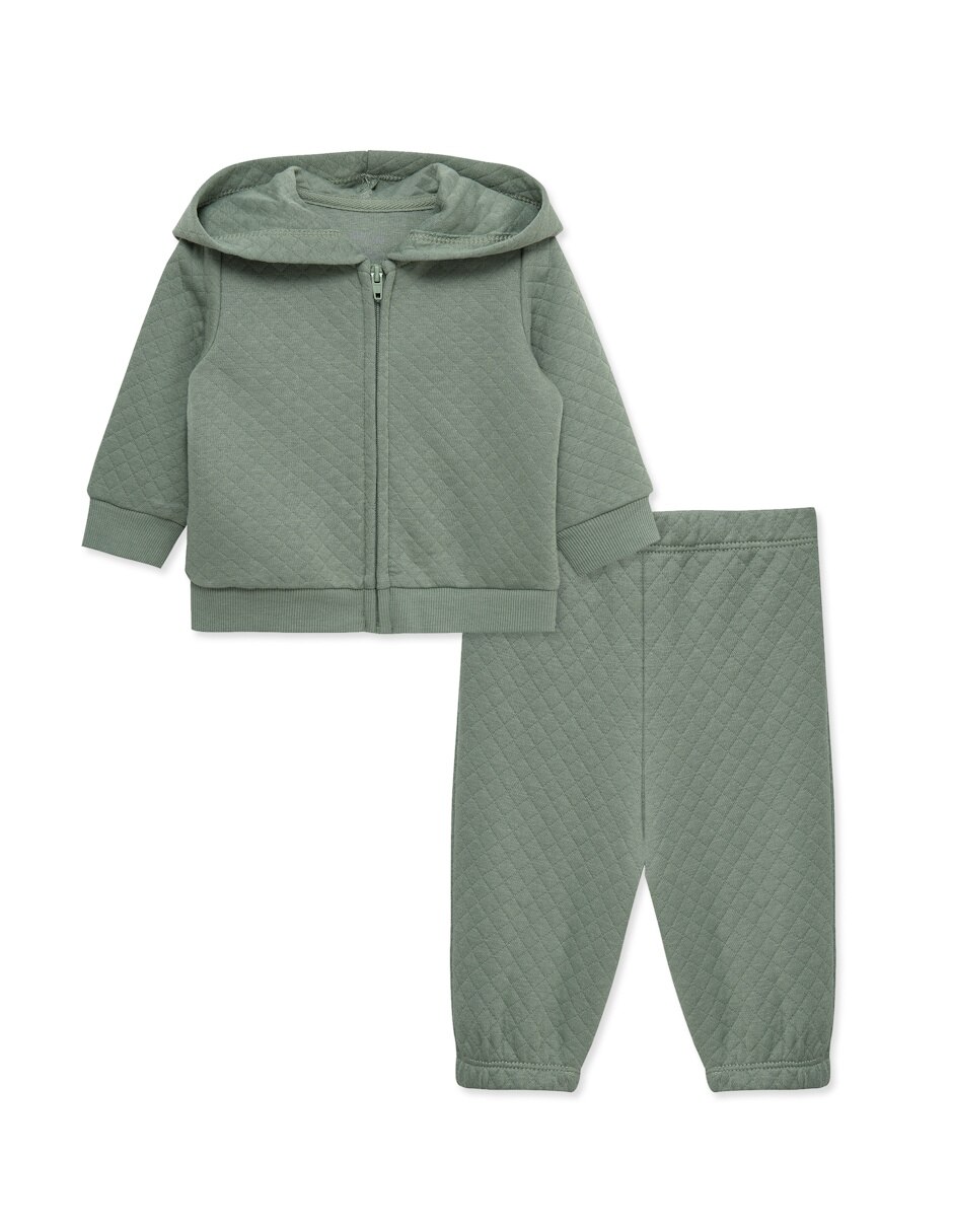 Conjunto casual de algodón para bebé Niña