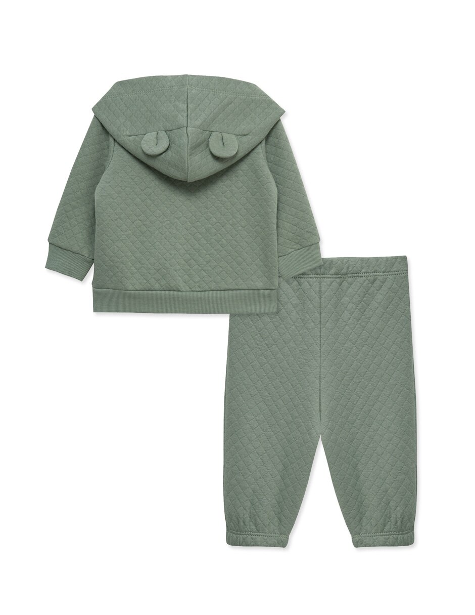 Conjunto casual de algodón para bebé Niña 2