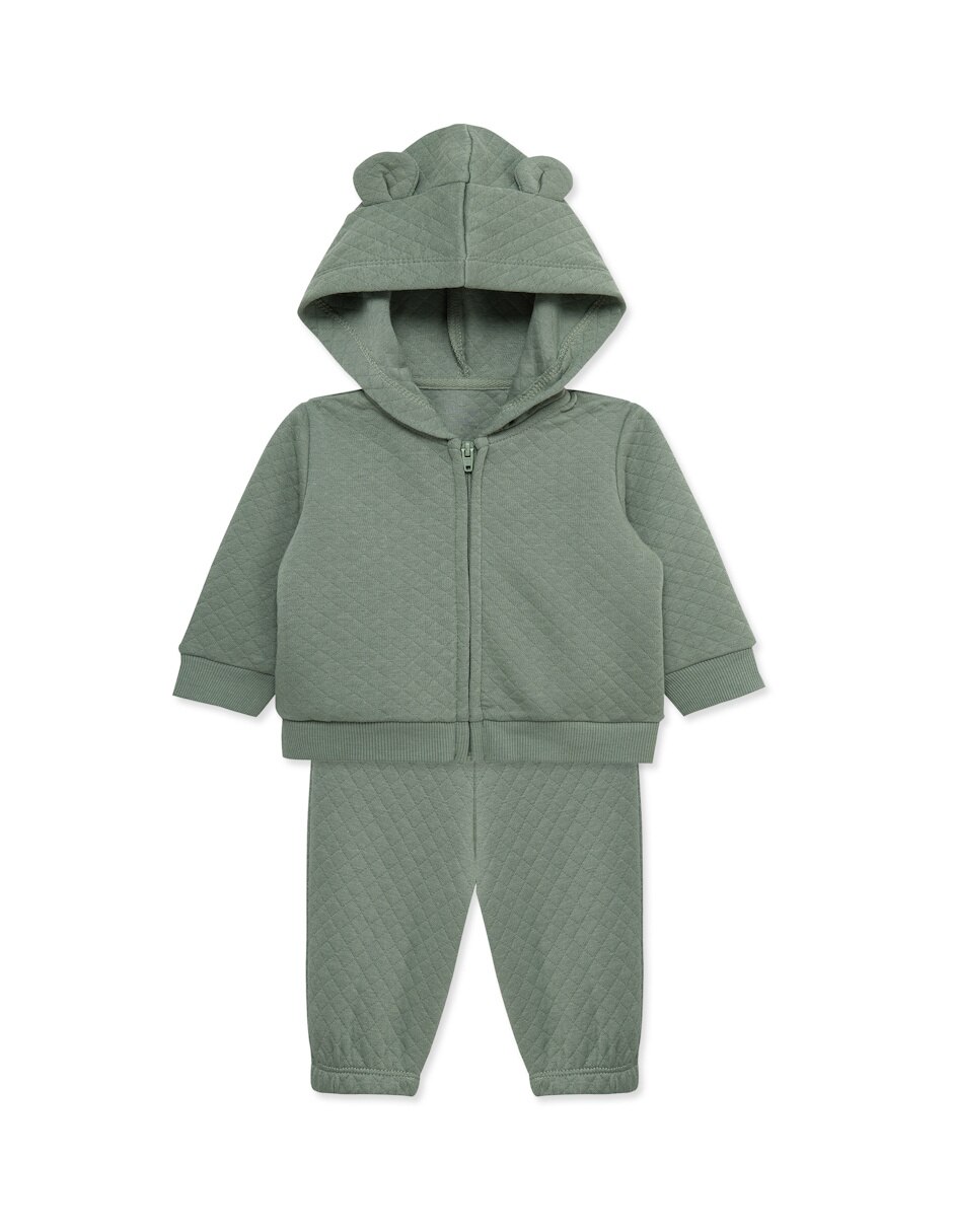Conjunto casual de algodón para bebé Niña 3