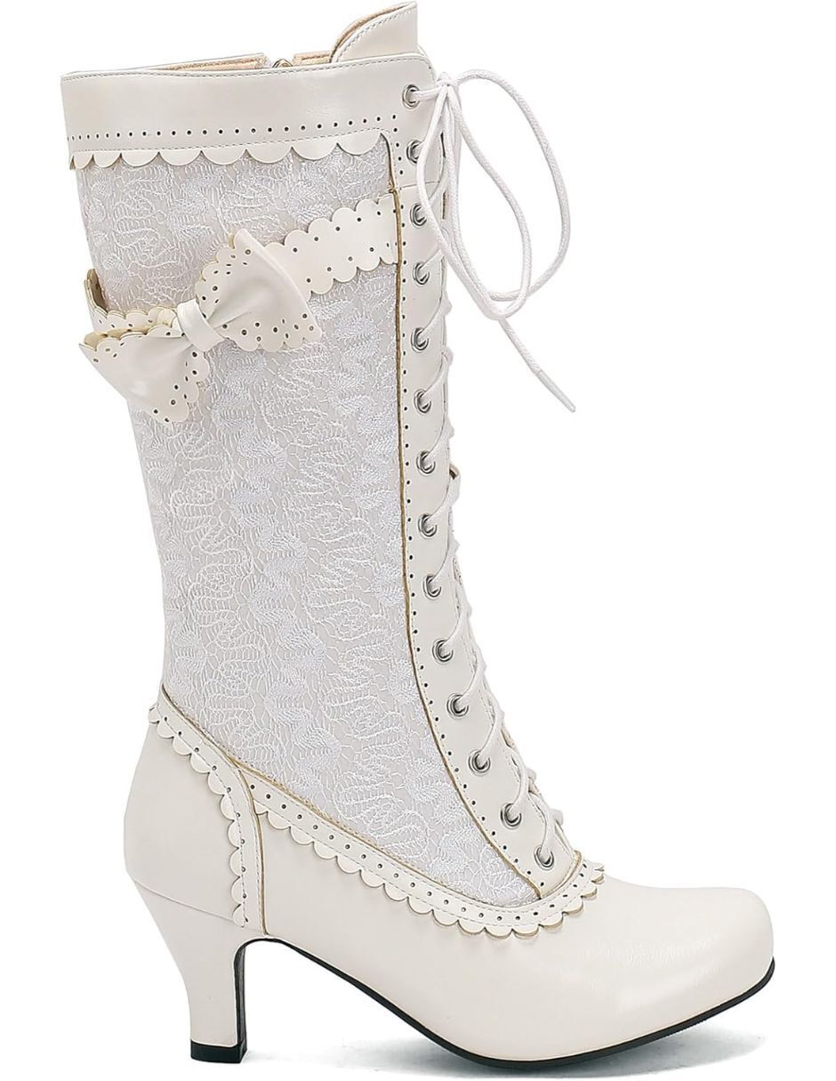 Bota media pierna para mujer 4