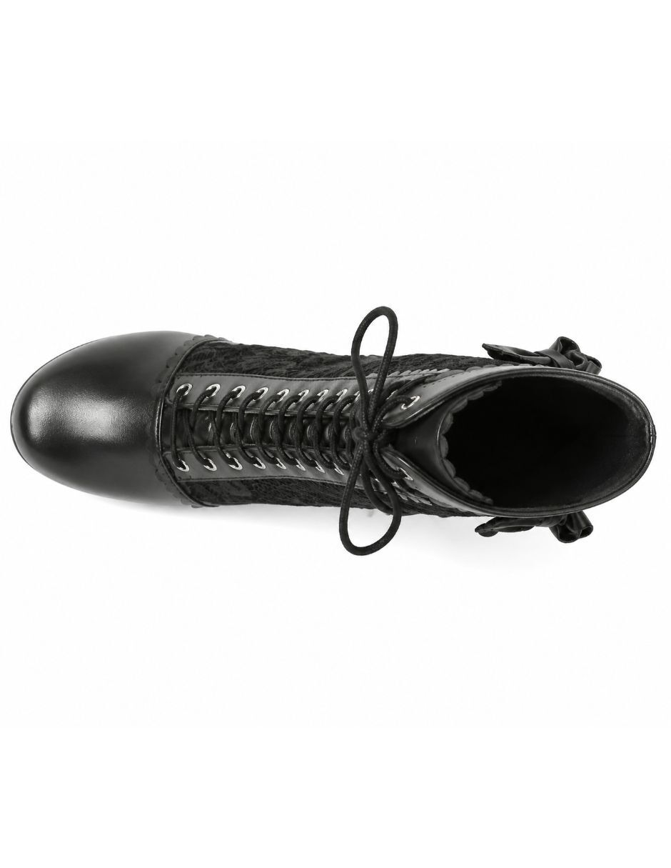 Bota media pierna gwin para mujer