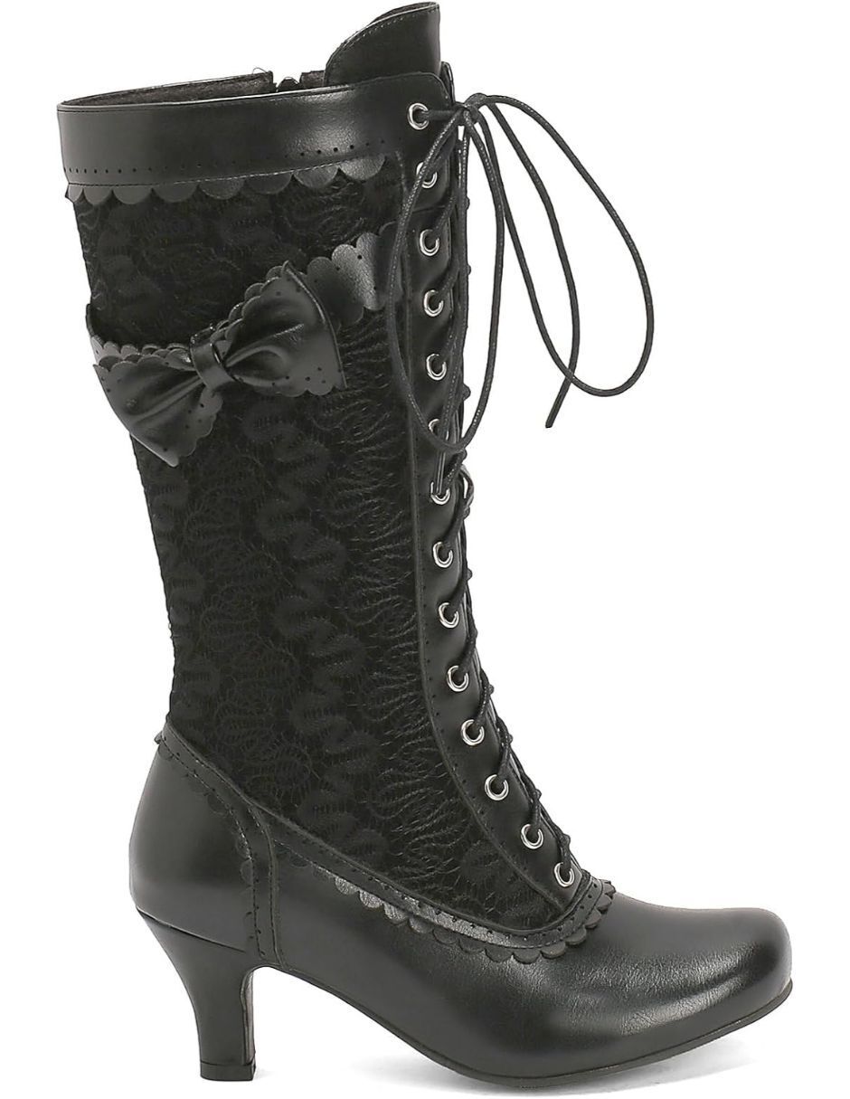 Bota media pierna gwin para mujer