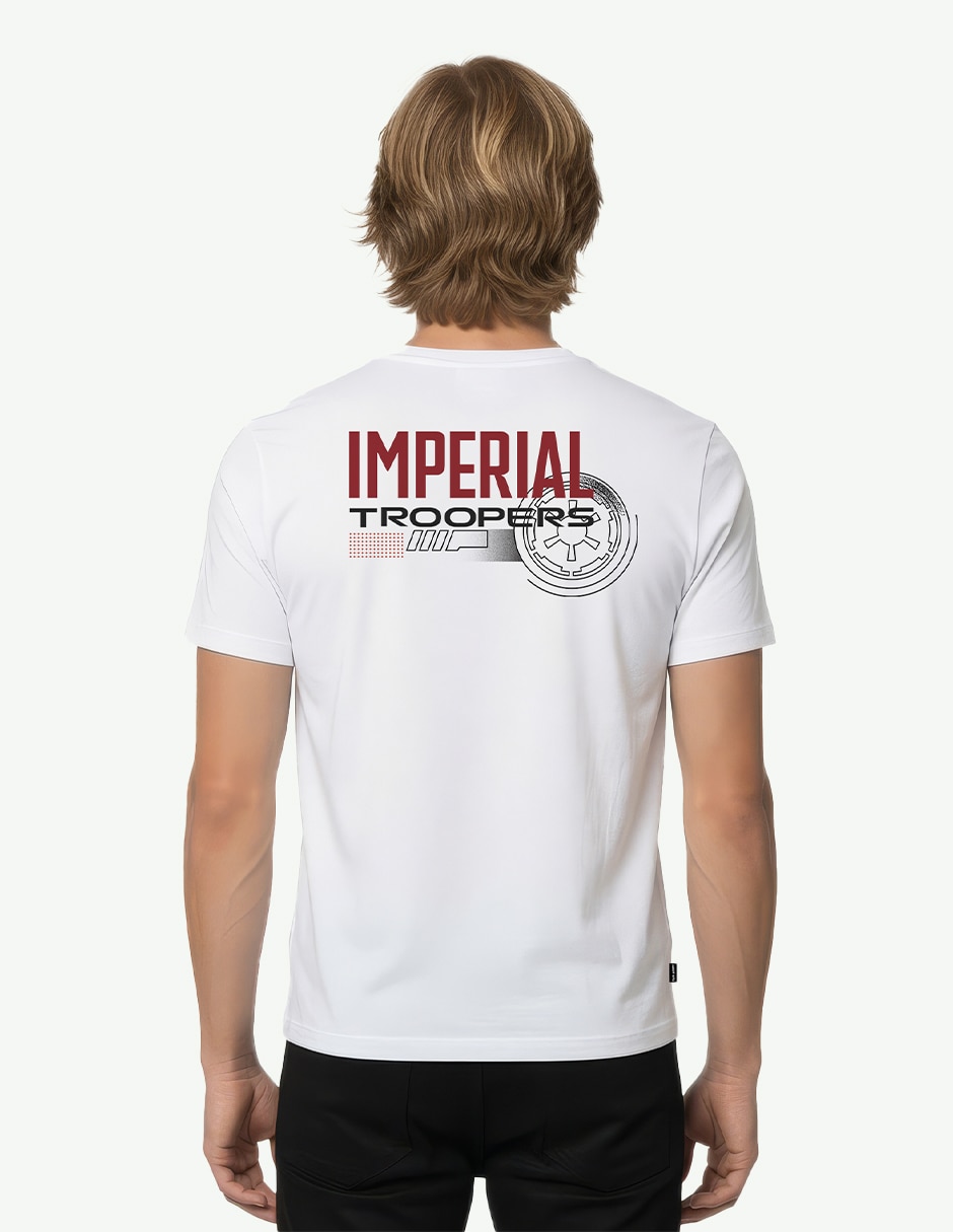 Playera The Mandalorian cuello redondo para hombre 4
