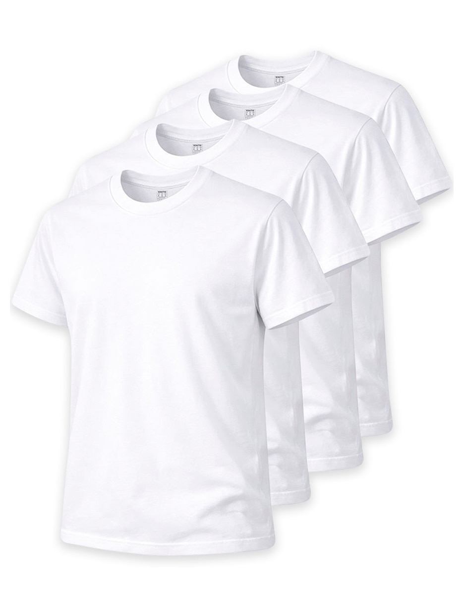 Playera cuello redondo para hombre